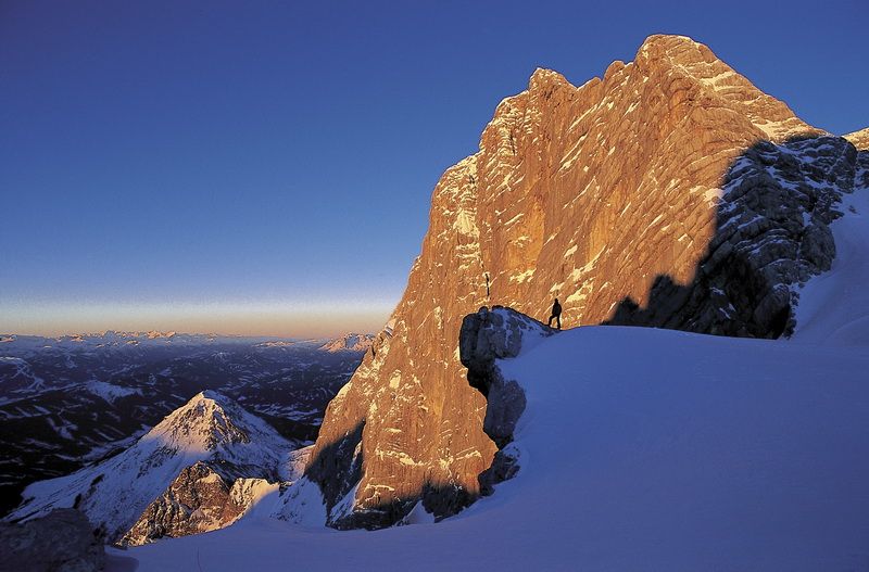 DachsteinSuedwand